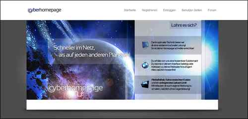 Vollautomatisches Homepage Maker Community System